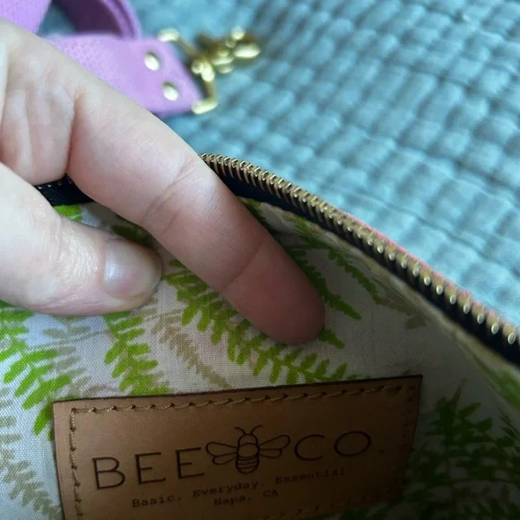 Purple and Green Women's Bag - Picture 7 of 8